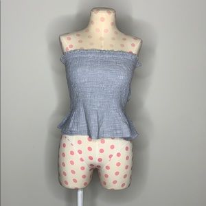 American Eagle strapless top